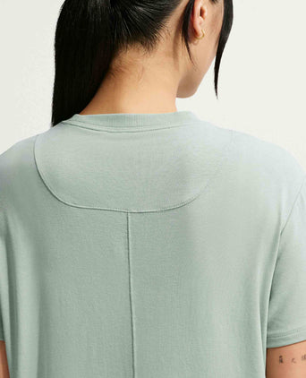 One Relaxed Dri-FIT Short-Sleeve Top - Steam/White