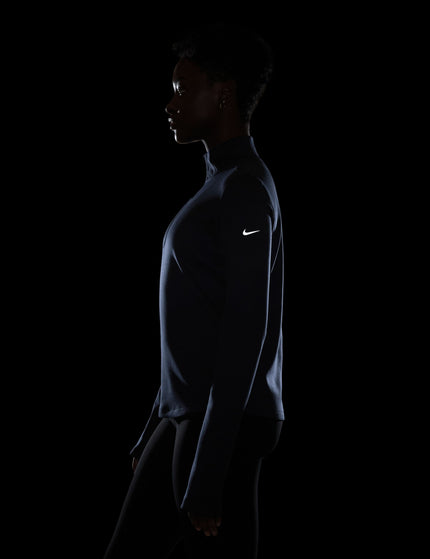 Nike One Therma-FIT 1/2-Zip Mid Layer - Midnight Navyimages6- The Sports Edit