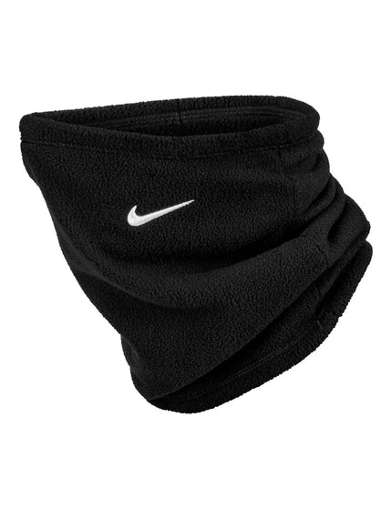 Nike One Therma-Fit Fleece Neck Warmer - Black/Whiteimages1- The Sports Edit