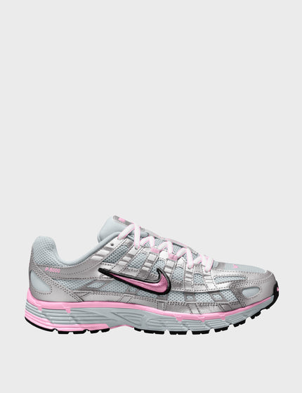 Nike P-6000 Shoes - Pure Platinum/Pink Rise/Metallic Silverimages1- The Sports Edit