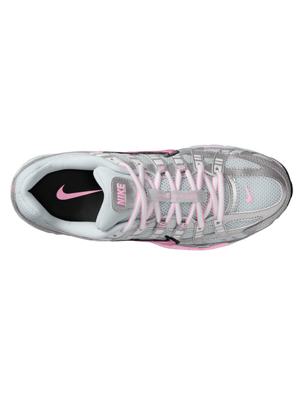 Nike P-6000 Shoes - Pure Platinum/Pink Rise/Metallic Silverimages3- The Sports Edit