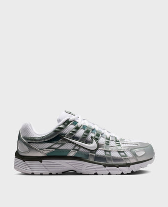 P-6000 Shoes - Metallic Summit White/White/Pure Platinum