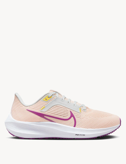 Nike Pegasus 40 Shoes - Guava Ice/Amber Brown/Photon Dust/Vivid Purpleimages1- The Sports Edit