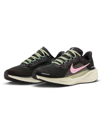 Pegasus 41 Shoes - Black/Jade Horizon/Bicoastal/Pink Foam