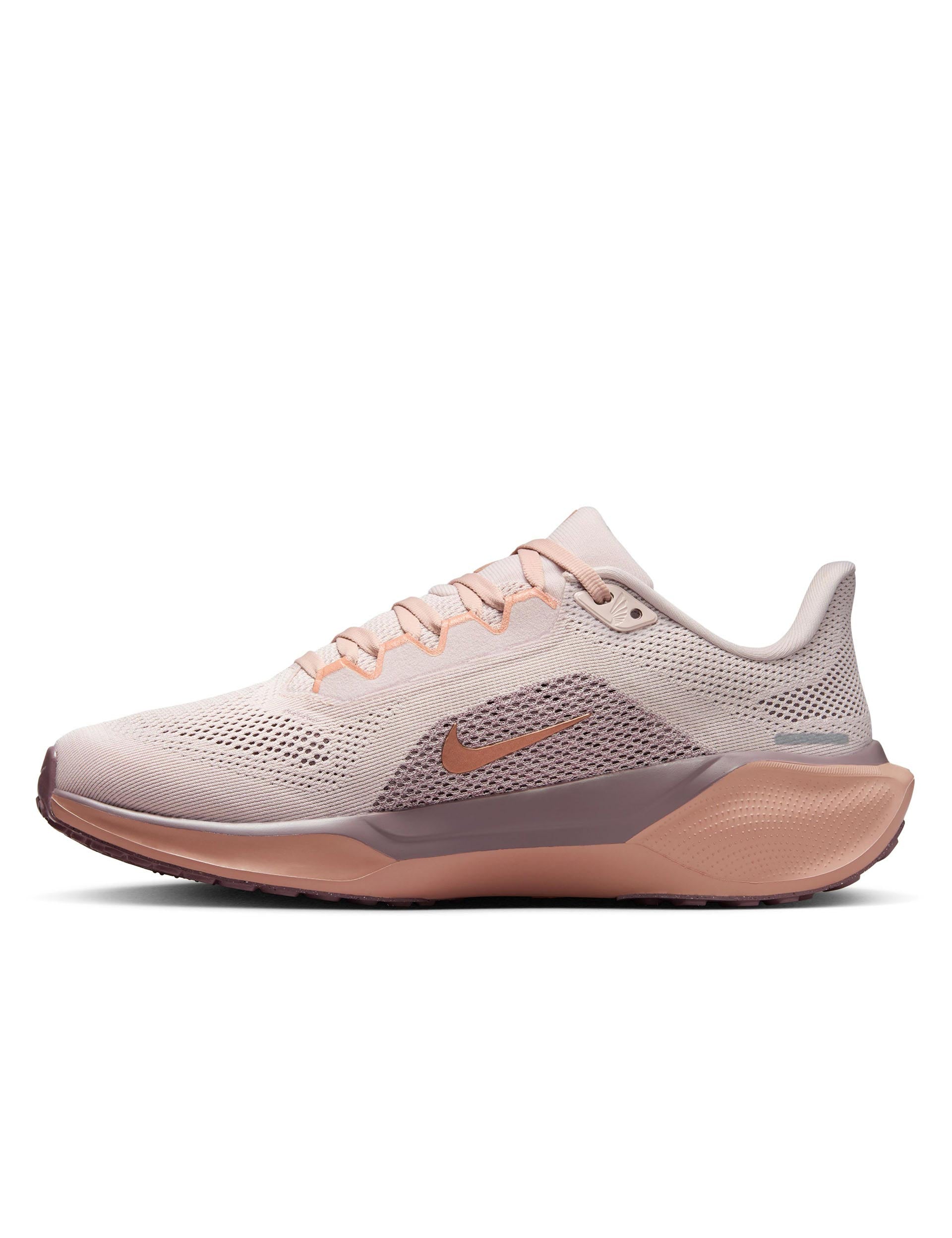 Nike Pegasus 41 Shoes Silt Red/Rose Gold/Pink The Sports Edit