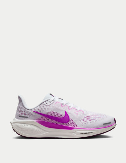 Nike Pegasus 41 Shoes - White/Black/Beyond Pink/Hyper Violetimages1- The Sports Edit