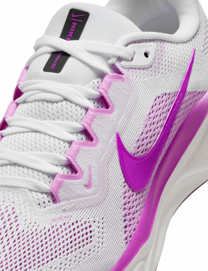 Nike Pegasus 41 Shoes - White/Black/Beyond Pink/Hyper Violetimages7- The Sports Edit