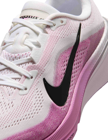Nike Pegasus 42 Running Shoes - White/Black/Light Magenta/Bleached Lilacimages7- The Sports Edit