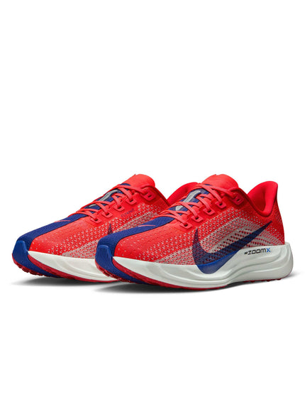 Nike Pegasus Plus Shoes - Bright Crimson/Deep Royal Blue/Silt Redimages2- The Sports Edit