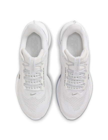 Nike Pegasus Premium Shoes - White/Metallic Silverimages4- The Sports Edit