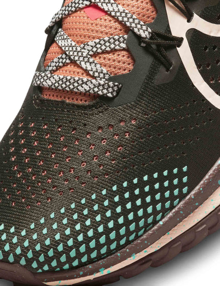 Nike Pegasus Trail 4 Shoes - Sequoia/Amber Brown/Emerald Rise/Guava Iceimages7- The Sports Edit
