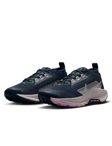 Nike Pegasus Trail 5 Gore-Tex Shoes - Armoury Navy/Vintage Green/Platinum Violetimages2- The Sports Edit