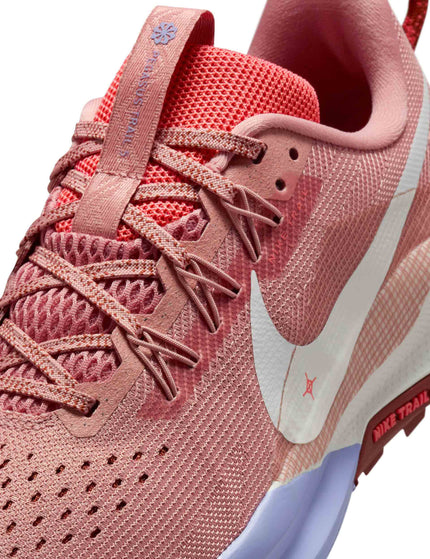 Nike Pegasus Trail 5 Shoes - Red Stardust/Sail/Lilac Ice/Mars Stoneimages7- The Sports Edit