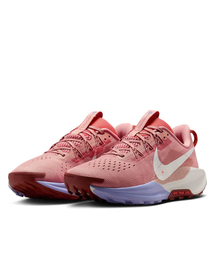 Nike Pegasus Trail 5 Shoes - Red Stardust/Sail/Lilac Ice/Mars Stoneimages2- The Sports Edit