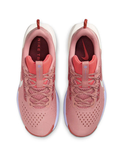 Nike Pegasus Trail 5 Shoes - Red Stardust/Sail/Lilac Ice/Mars Stoneimages4- The Sports Edit