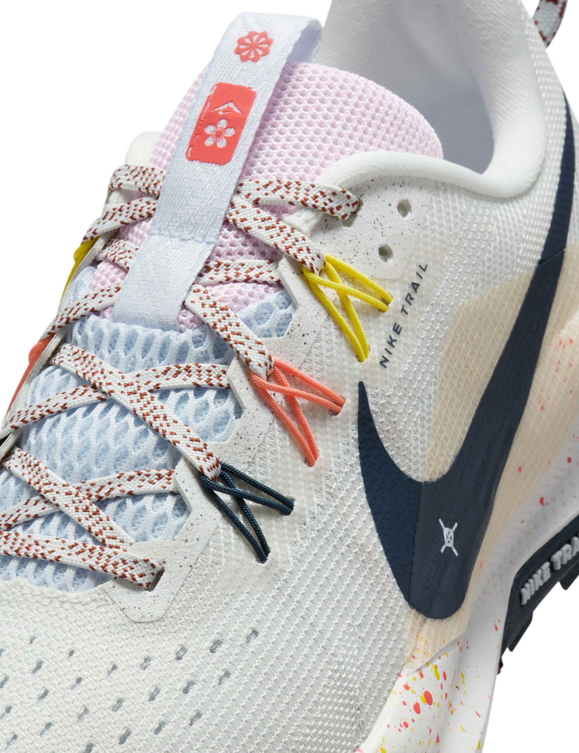 Nike Pegasus Trail Shoes -Summit White/Navy/Grey The Sports Edit