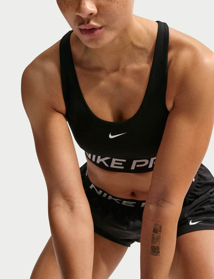 Nike Pro 365 Light Support Bra - Black/Whiteimages3- The Sports Edit