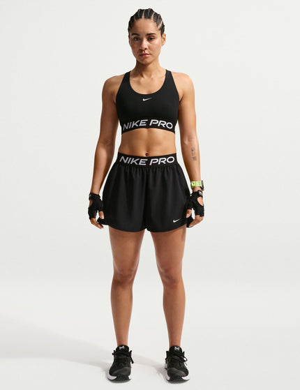 Nike Pro 365 Light Support Bra - Black/Whiteimages4- The Sports Edit