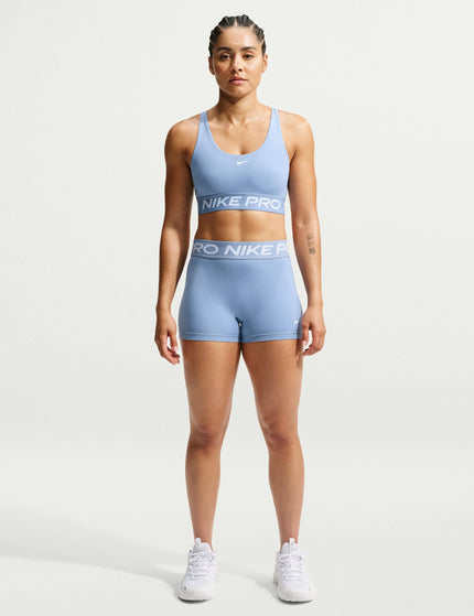Nike Pro 365 Light Support Bra - Work Blue/Whiteimages4- The Sports Edit