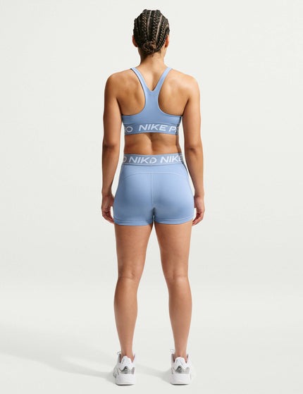 Nike Pro 365 Light Support Bra - Work Blue/Whiteimages5- The Sports Edit
