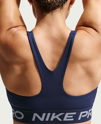 Pro 365 Light Support Bra - Midnight Navy/White