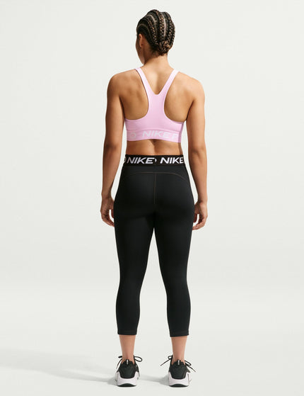 Nike Pro 365 Light Support Bra - Pink Foam/Whiteimages5- The Sports Edit