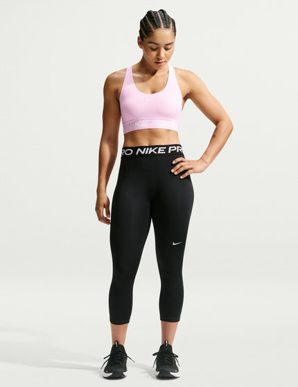 Nike Pro 365 Light Support Bra - Pink Foam/Whiteimages4- The Sports Edit
