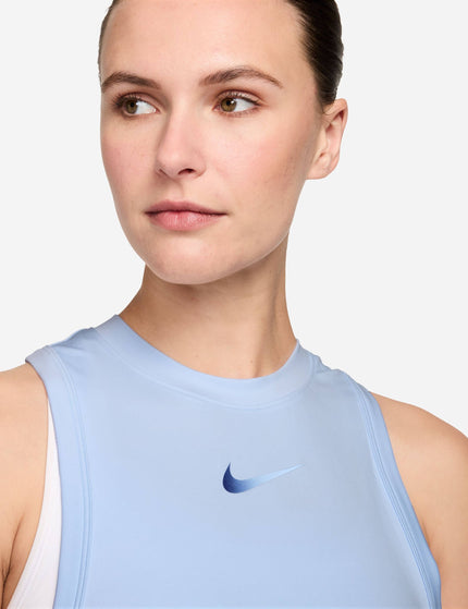 Nike Pro Dri-FIT Tank Top - Hydrogen Blue/Old Royalimages3- The Sports Edit