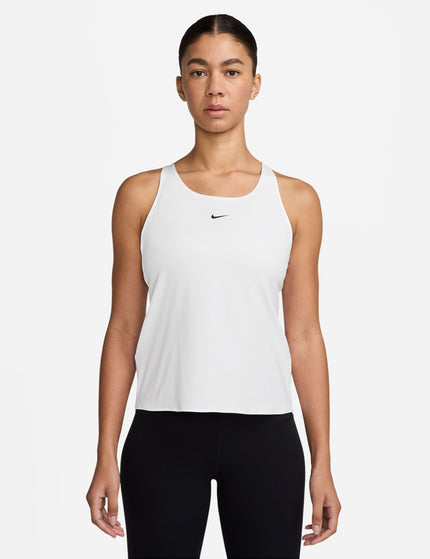 Nike Pro Dri-FIT Tank Top - White/Blackimages1- The Sports Edit