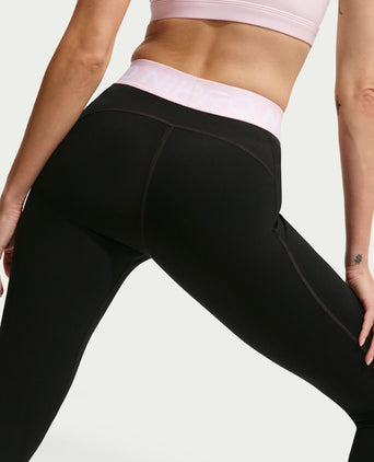 Pro Leggings - Black/Pink Foam/White