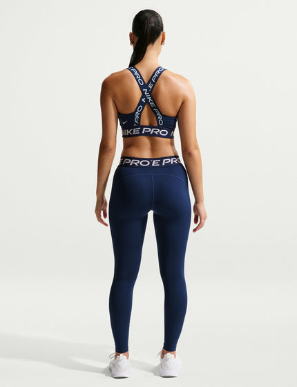 Nike Pro Leggings - Midnight Navy/Whiteimages5- The Sports Edit