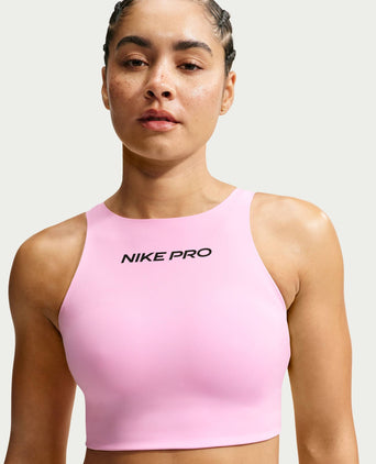 Pro Sculpt Medium Support Padded Bra - Pink Rise/Black