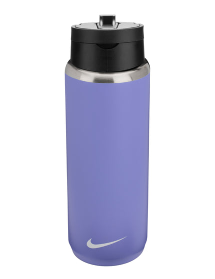 Nike Recharge Stainless Steel Straw Bottle - Light Thistle/Black/White | 710mlimages1- The Sports Edit