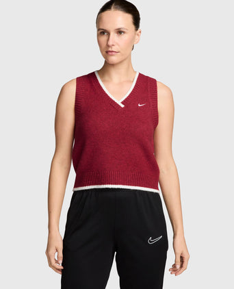 Sportswear Chill Knit Loose Vest - Tough Red/White