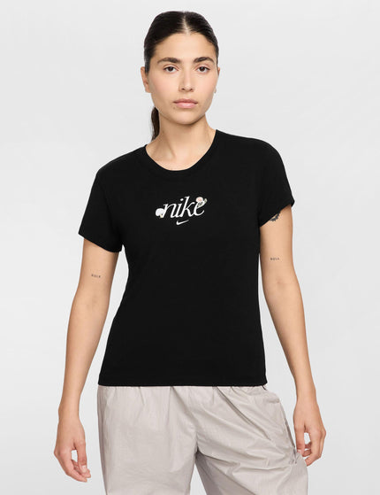 Nike Sportswear Chill Knit Slim Graphic T-Shirt - Blackimages1- The Sports Edit