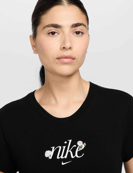 Nike Sportswear Chill Knit Slim Graphic T-Shirt - Blackimages3- The Sports Edit