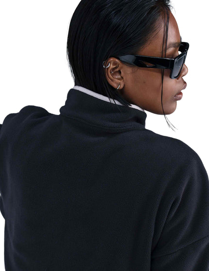 Nike Sportswear Club Fleece Loose Jacket - Black/College Greyimages2- The Sports Edit