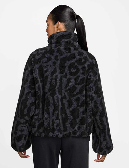 Nike Sportswear High-Pile Fleece Jacket - Black/Black/Sailimages2- The Sports Edit