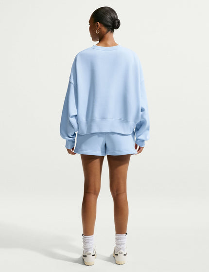 Nike Sportswear Phoenix Fleece 4" Shorts - Hydrogen Blue/Sailimages5- The Sports Edit