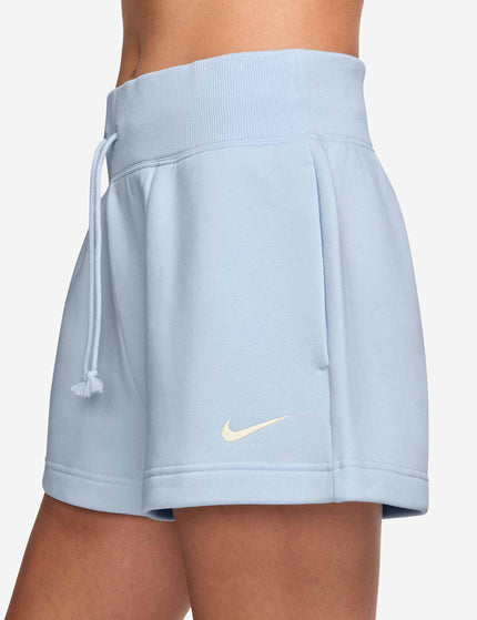 Nike Sportswear Phoenix Fleece Loose Shorts - Blue Tint/Sailimages2- The Sports Edit