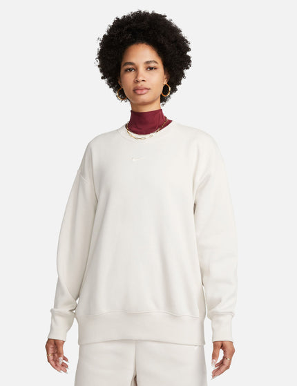 Nike Sportswear Phoenix Fleece Oversized Sweatshirt - Light Orewood Brown/Sailimages1- The Sports Edit