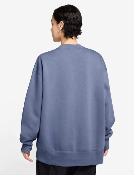 Nike Sportswear Phoenix Fleece Oversized Sweatshirt - World Indigo/Sailimages2- The Sports Edit
