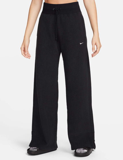 Nike Sportswear Phoenix Plush Wide-Leg Fleece Trousers - Black/Sailimages1- The Sports Edit