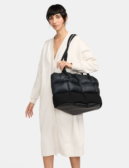 Nike Sportswear Puffle Tote Bag - Black/Anthracite/Whiteimages8- The Sports Edit