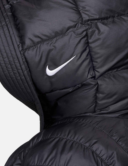 Nike Sportswear Swoosh Puffer Oversized Hooded Jacket - Black/Whiteimages4- The Sports Edit