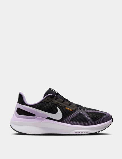 Nike Structure 25 Shoes - Black/White/Daybreak/Lilac Bloomimages1- The Sports Edit
