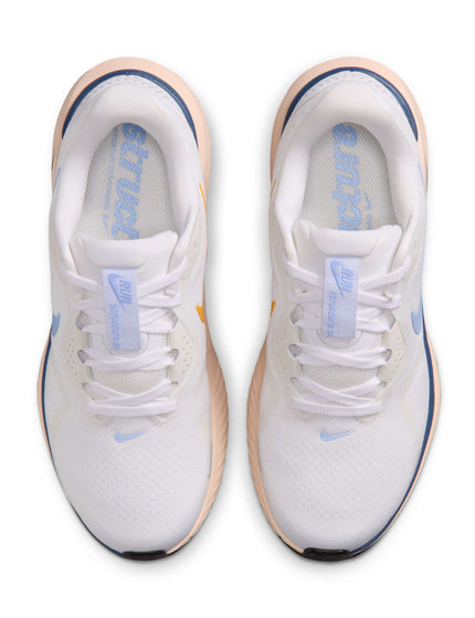 Nike Structure 26 Shoes - White/Aluminum/Mystic Navy/Sundialimages4- The Sports Edit
