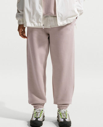 Studio Fleece Oversized Cuffed Pants - Cream II/Sail