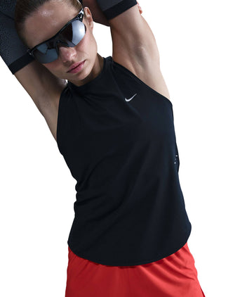 Swift Dri-FIT Running Tank Top - Black/Reflective Silver