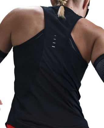 Swift Dri-FIT Running Tank Top - Black/Reflective Silver
